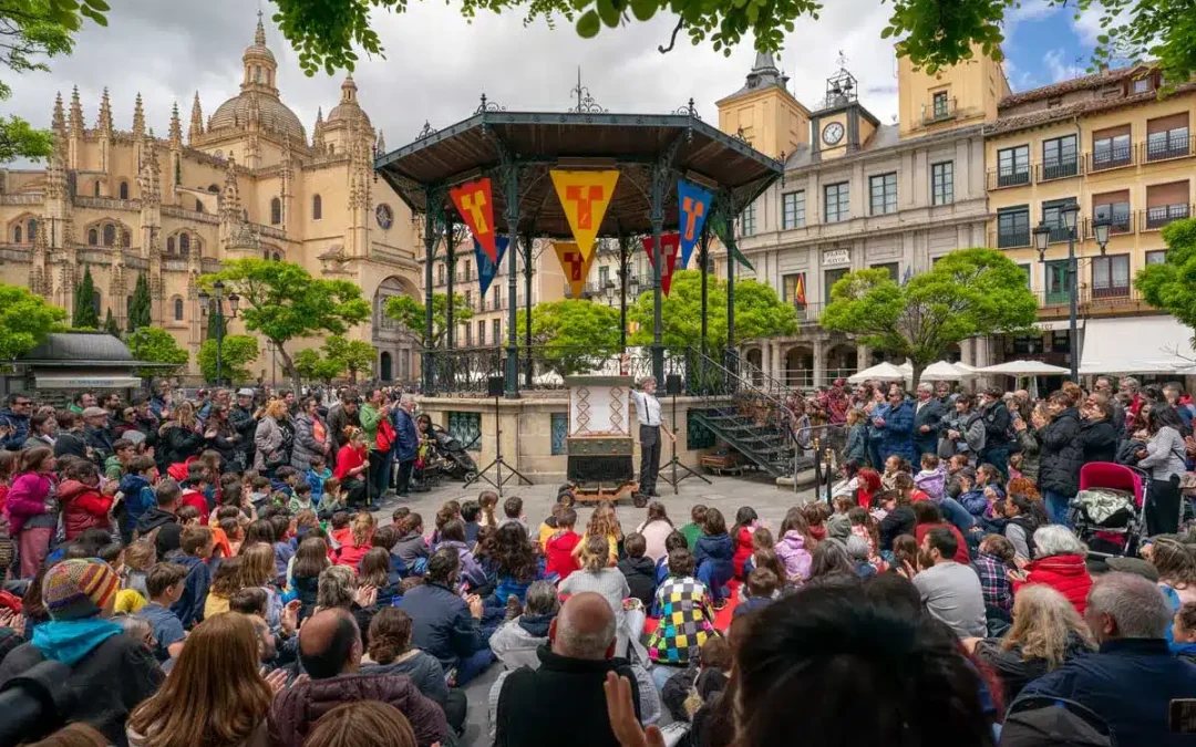 La 38 edición de Titirimundi vuelve a llenar las calles de Segovia